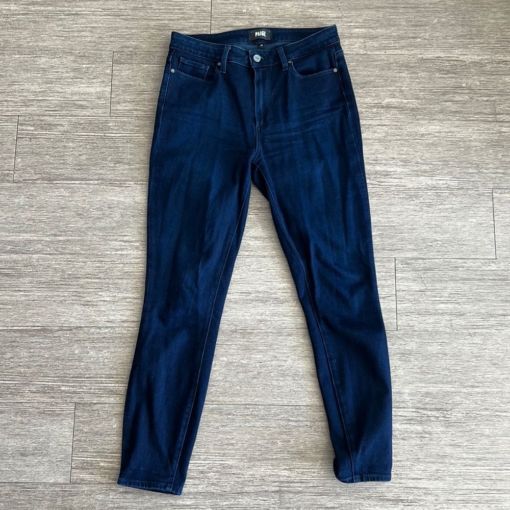 Paige Hoxton Ankle Jean in “Monique” Wash Size 28